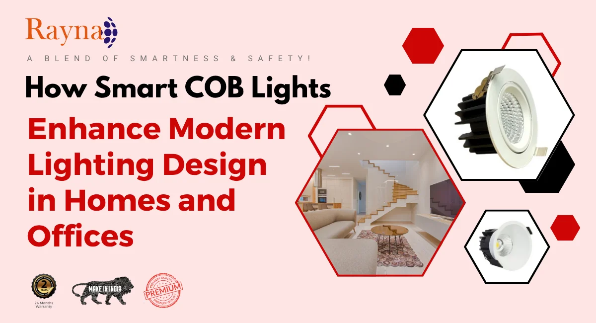How Smart COB Lights Enhance Modern Lighting Design in Homes and Offices