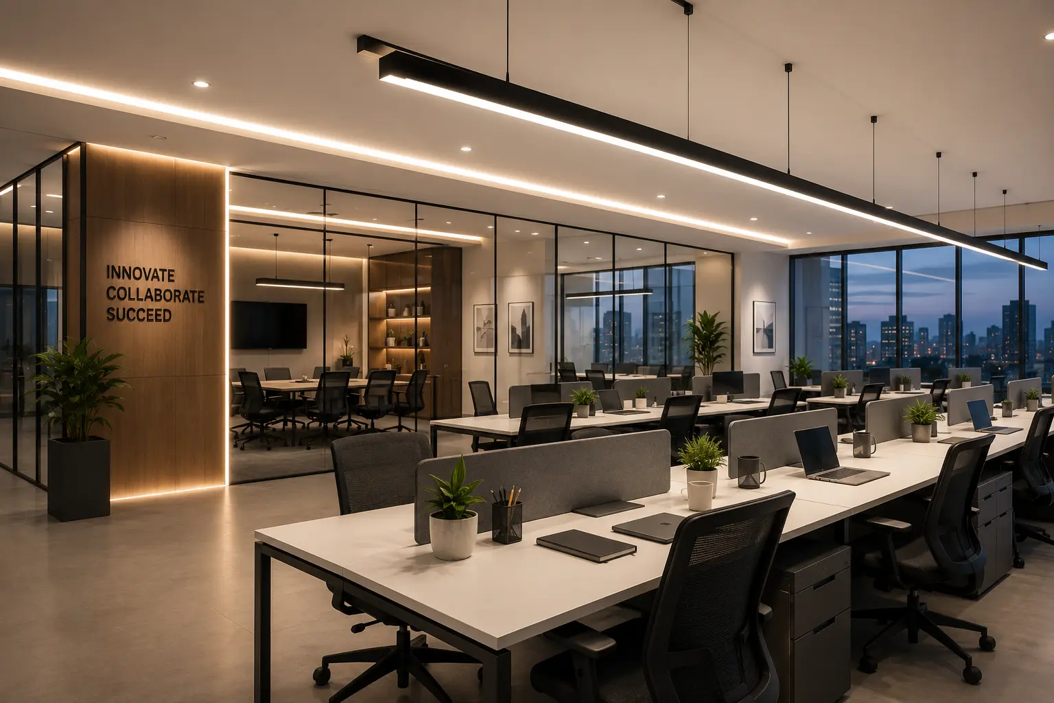 Commercial lighting by Rayna Industries