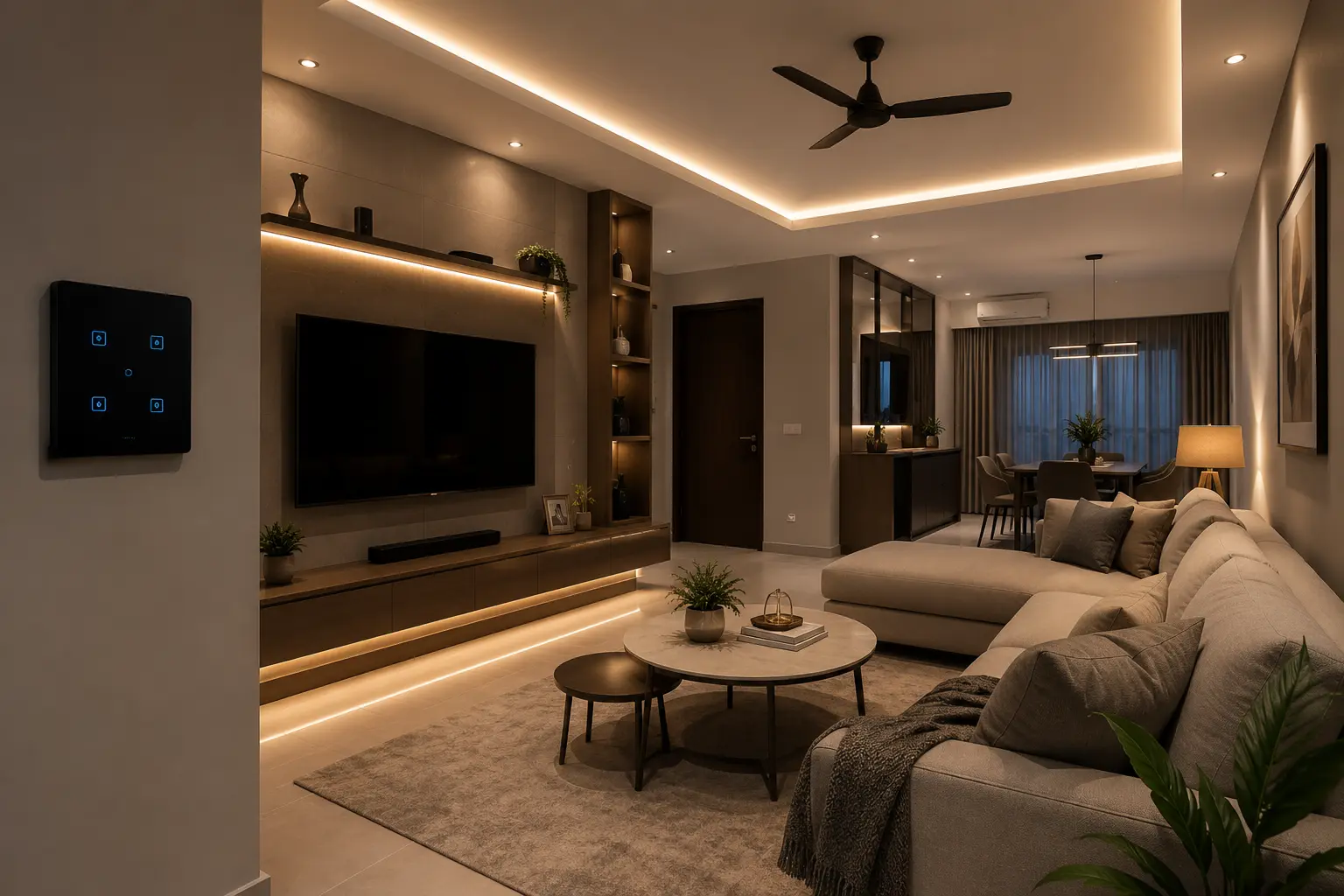 Residential lighting by Rayna Industries